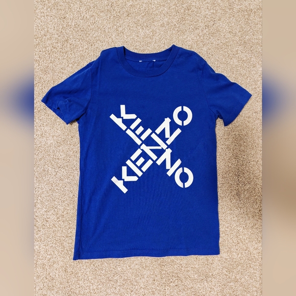 Kenzo kids white logo t-shirt 10A/140 - Picture 1 of 1